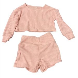 Pink matching set